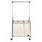 Household Essentials 3-Bag Laundry Sorter with Clothes Rack